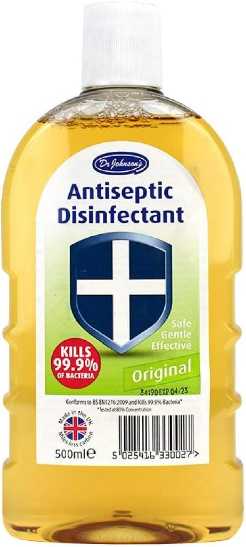DR JOHNSONS ANTIBACTERIAL DIS 500ML